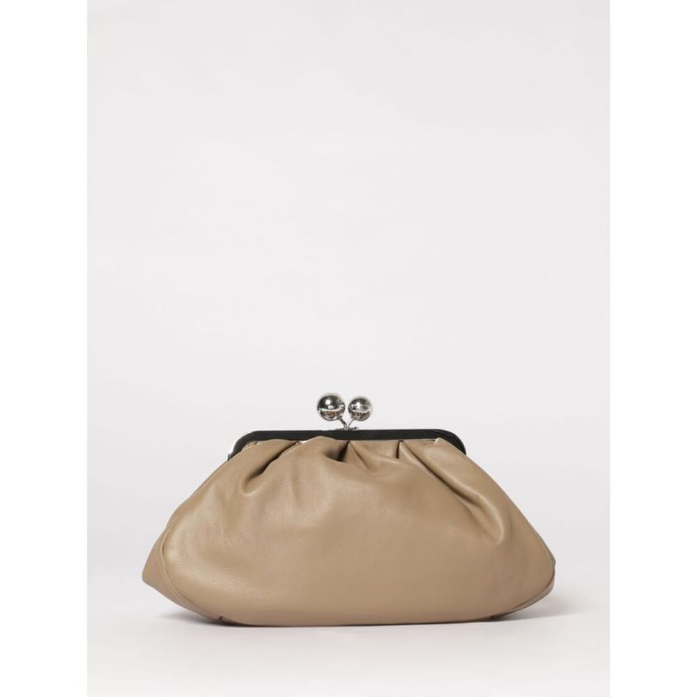 Weekend Max Mara Women Leather Clutch Weekend Max Mara